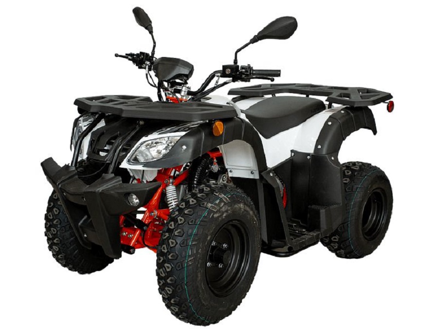 Квадроцикл KAYO AU150 CVT (Бело-черный)
