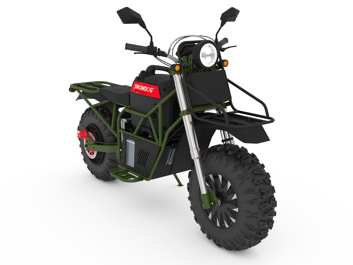 Мотовездеход Baltmotors Bulldog (Зеленый)