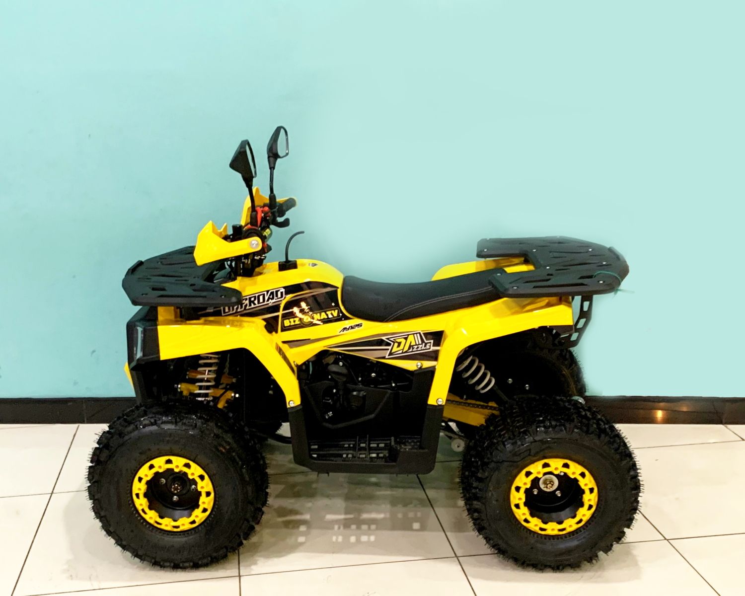 Квадроцикл Bison Forest 125 (Желтый)