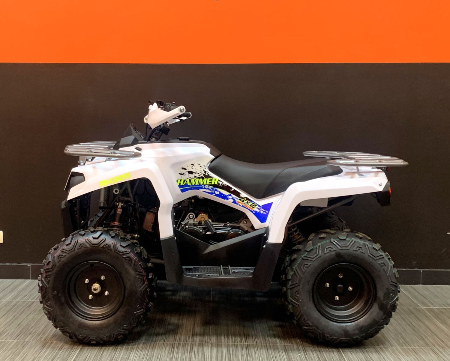 Квадроцикл Mikilon Hammer 200L (Белый)