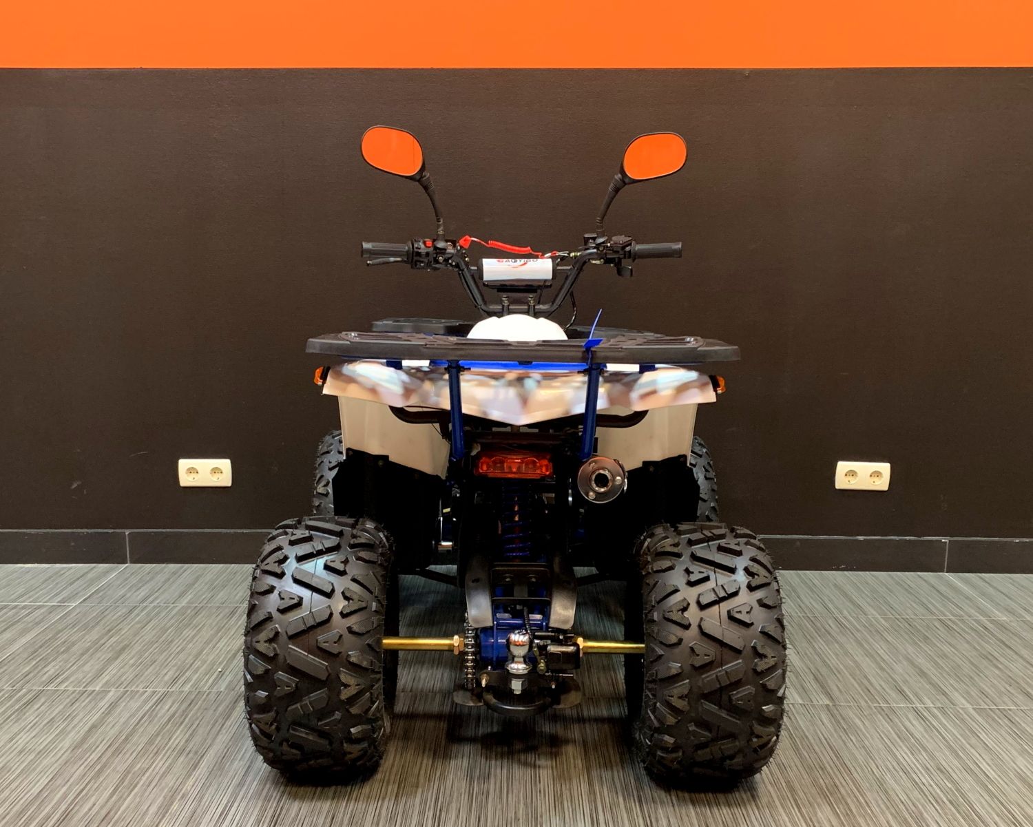 Квадроцикл Bison Kids 125 LD (Белый)