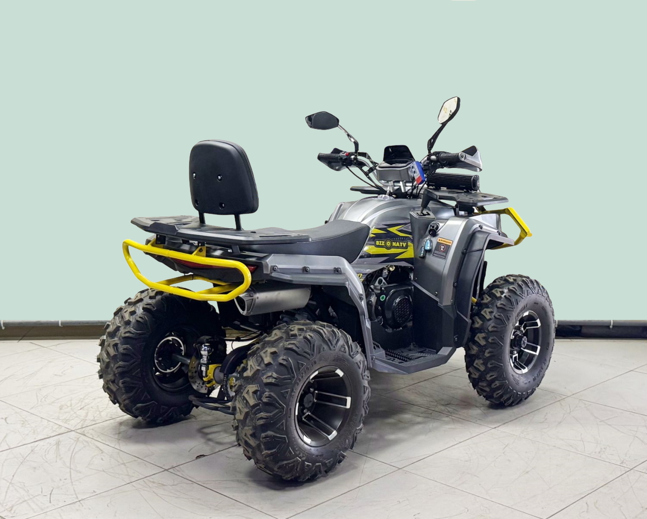 Квадроцикл Bison ATV 250F LUX (Серый)