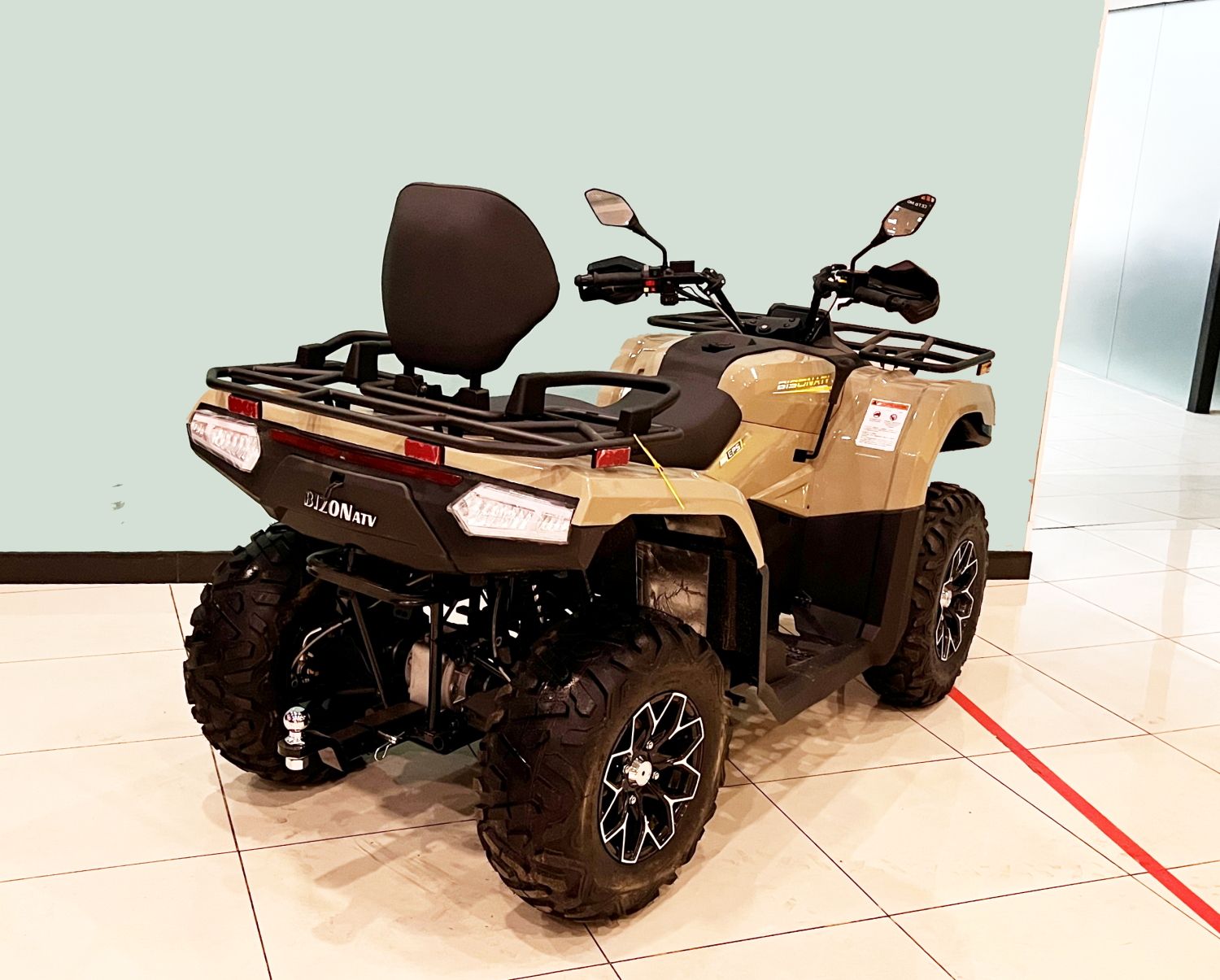 Квадрицикл Bizon YK450A (ПТС) (Песочный)