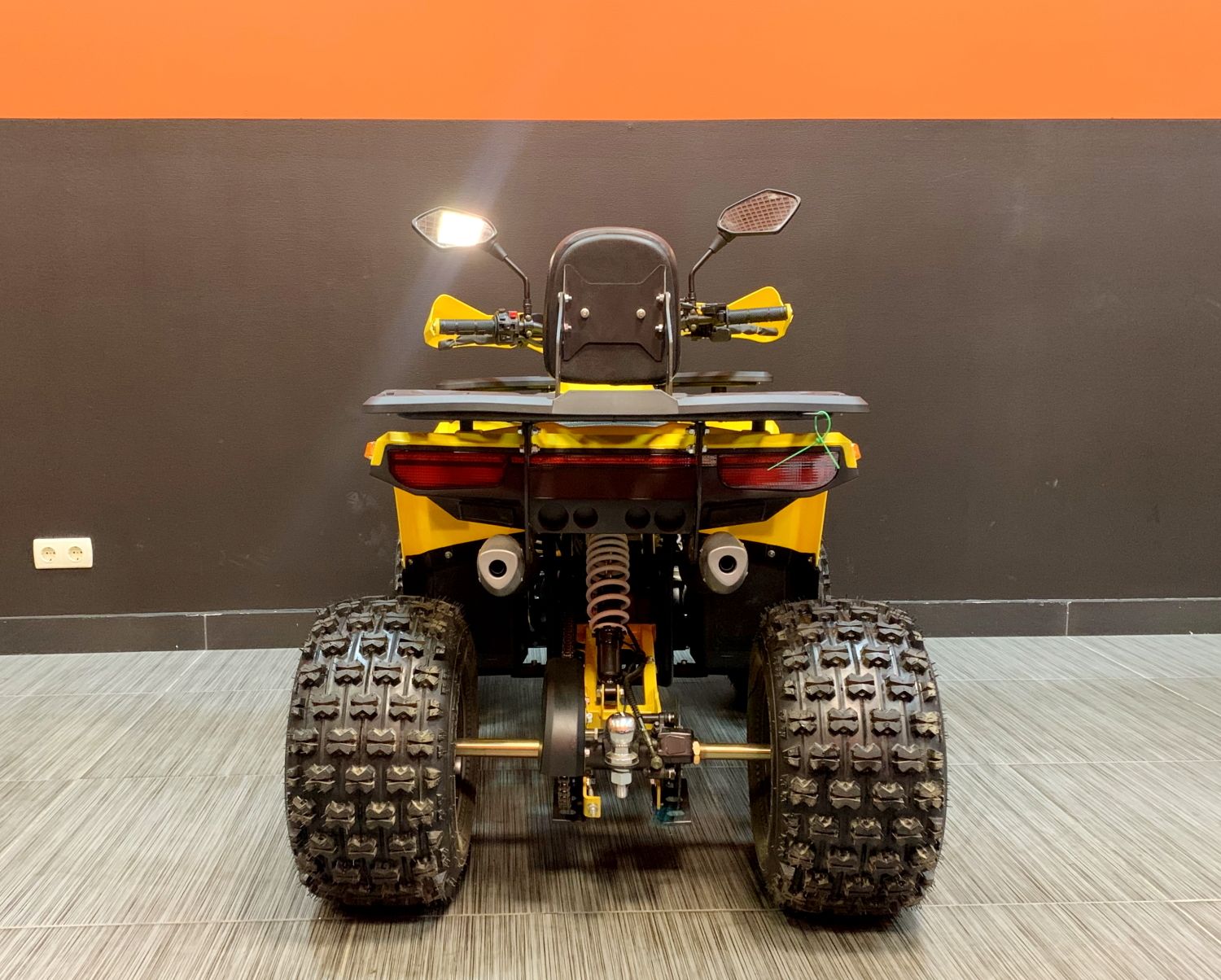 Квадроцикл Bison Forest 125 Lux (Желтый)