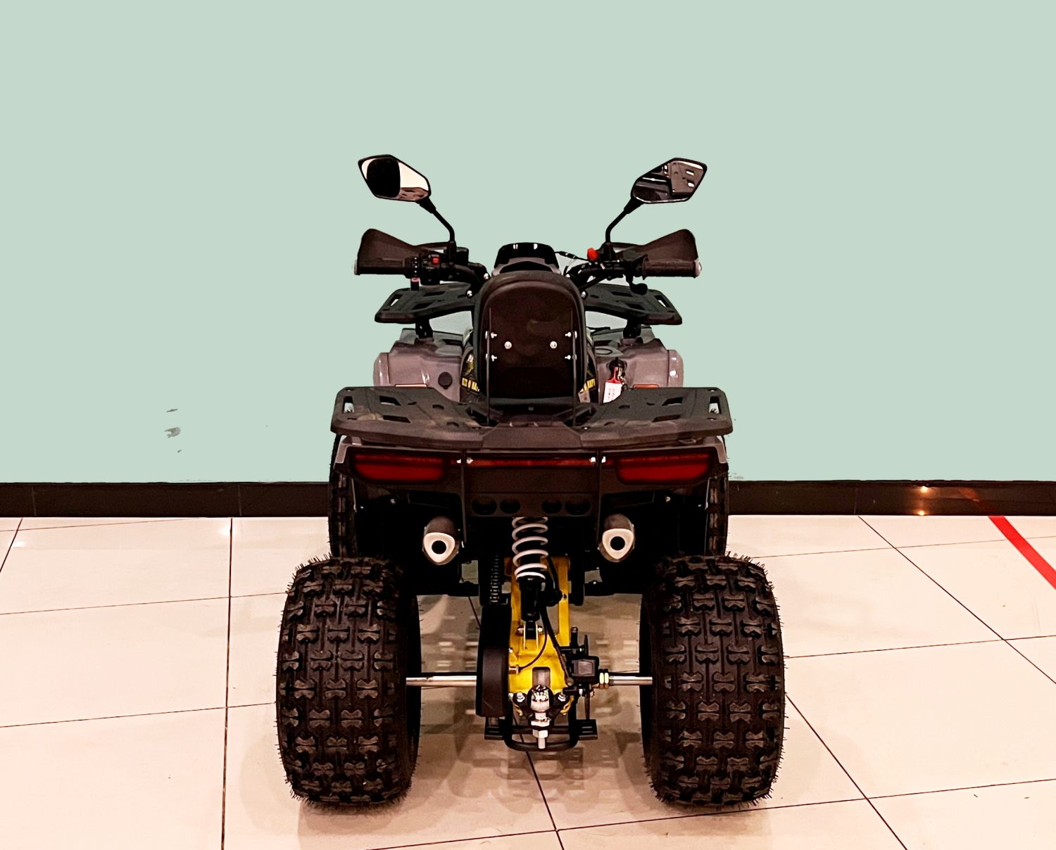 Квадроцикл Bison AFN 125 LUX (Серый)