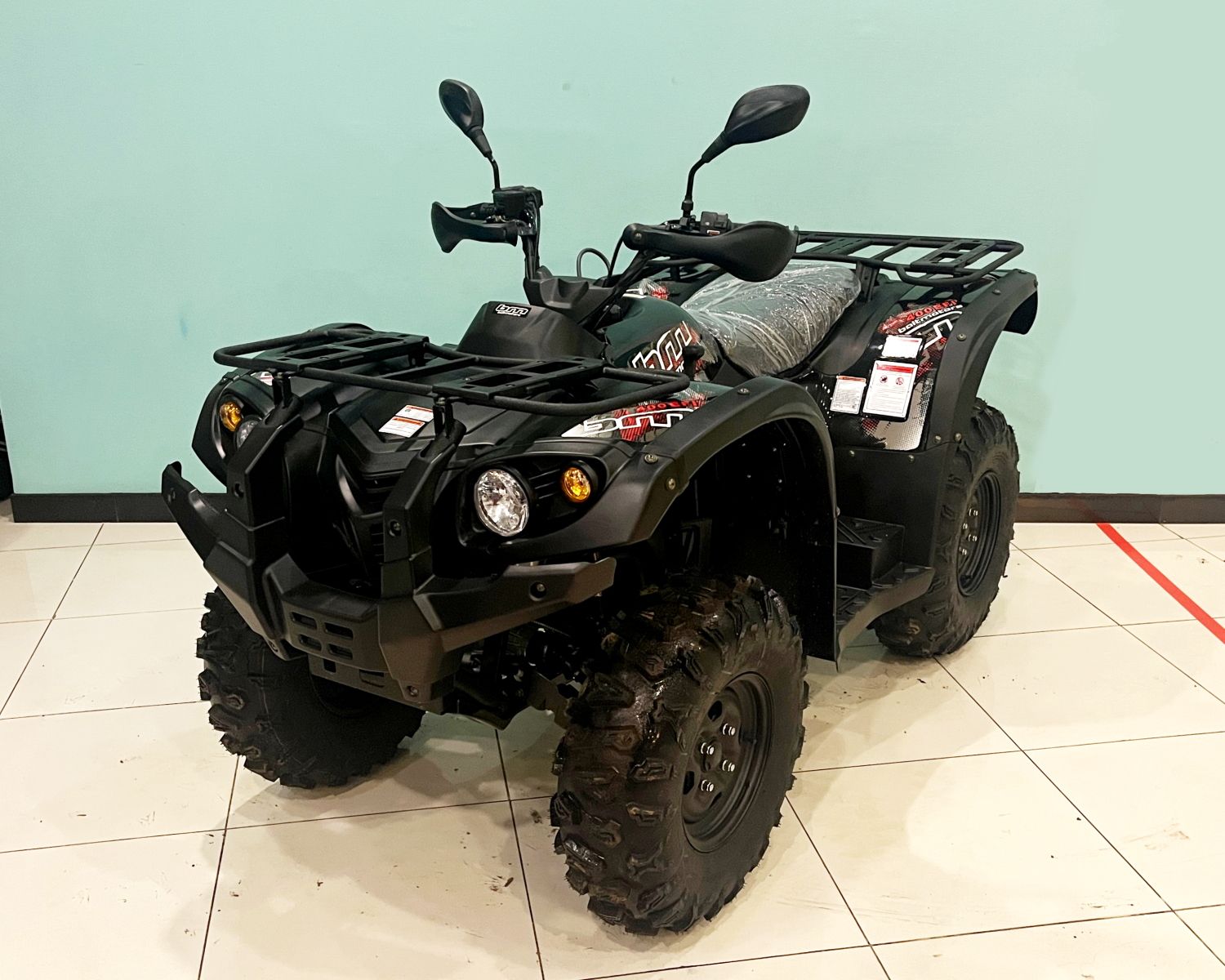 Квадрицикл Baltmotors Striker 400 EFI (Черный)