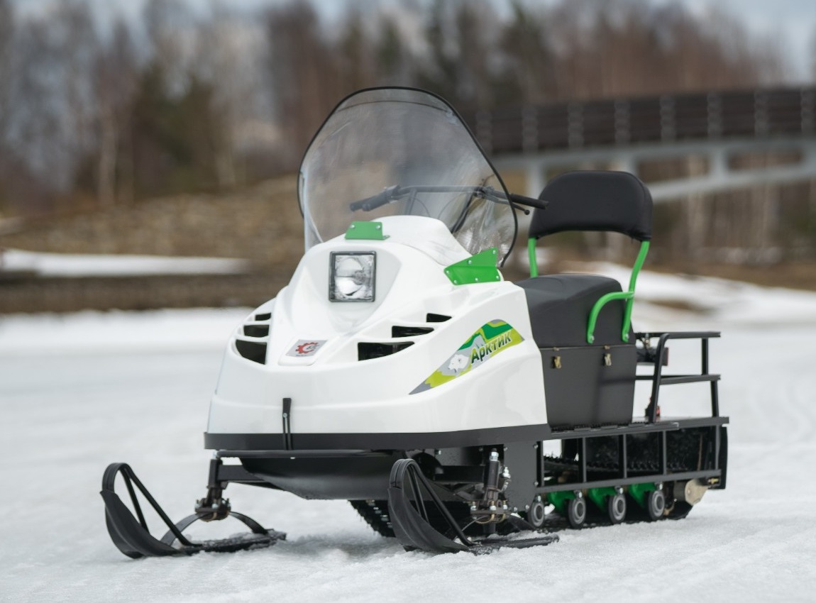 Снегоход "АРТИК-4Т" ЛОНГ 18.5 л.с (Белый)