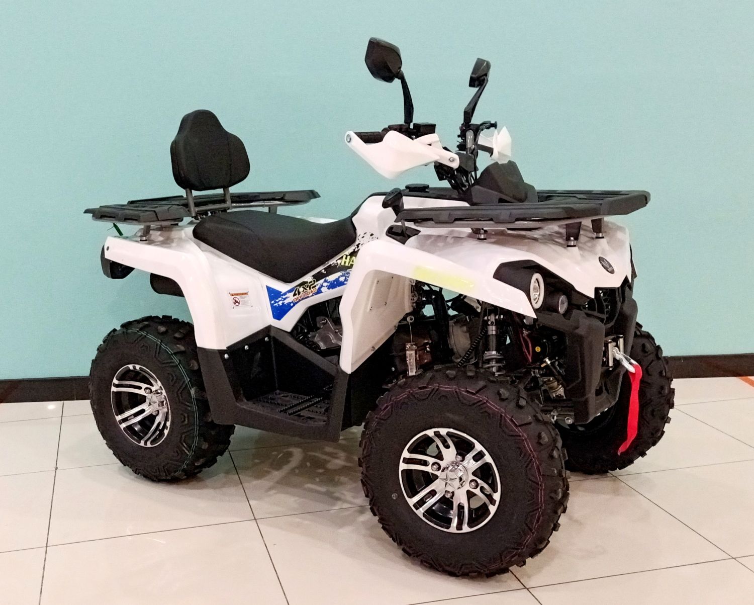 Квадроцикл Mikilon Hammer 200L Lux (Белый)