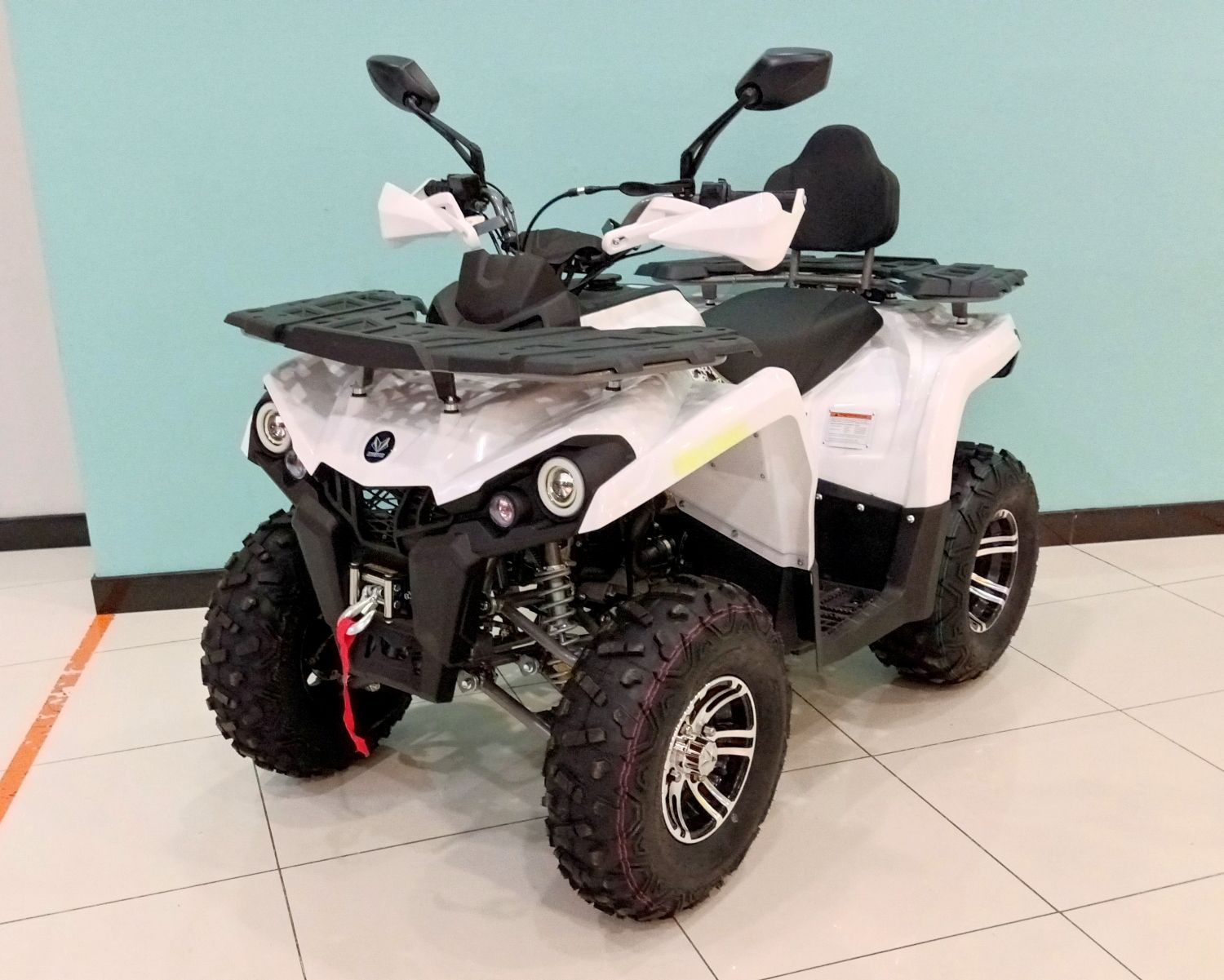 Квадроцикл Mikilon Hammer 200L Lux (Белый)