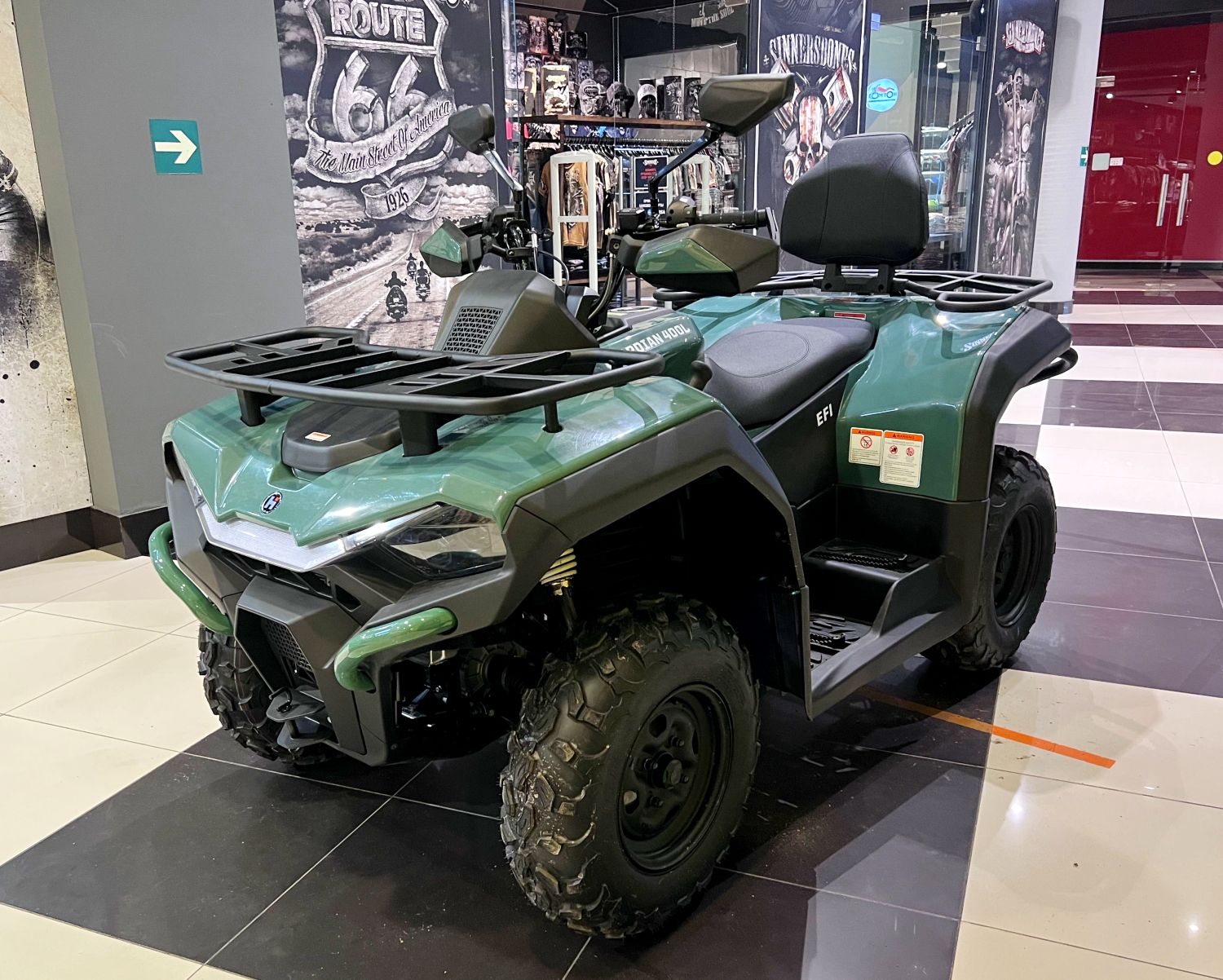 Квадроцикл Hisun GUARDIAN HS400ATV (Зеленый)