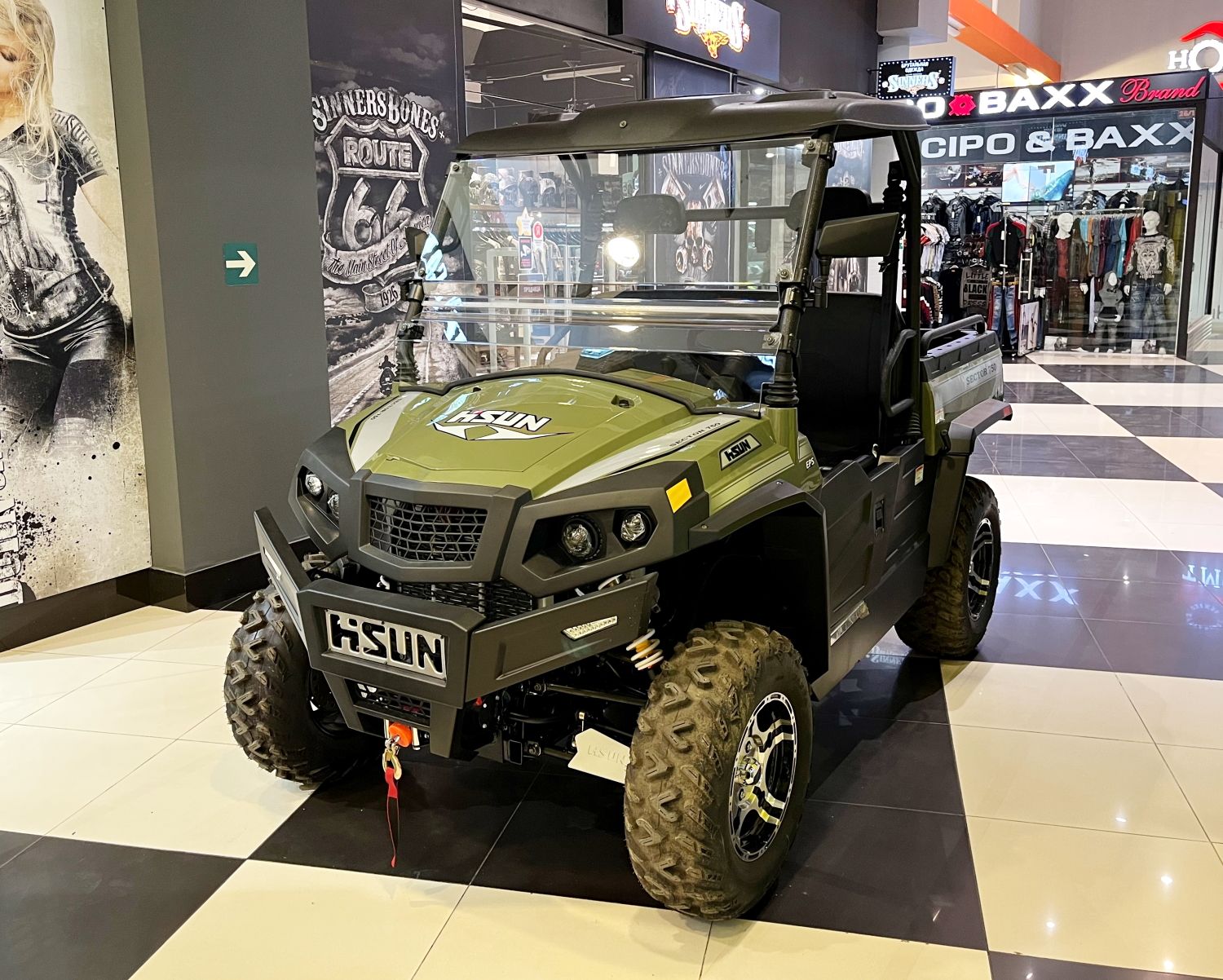 Багги HISUN SECTOR 750 LIMITED EPS EFI (Зеленый)