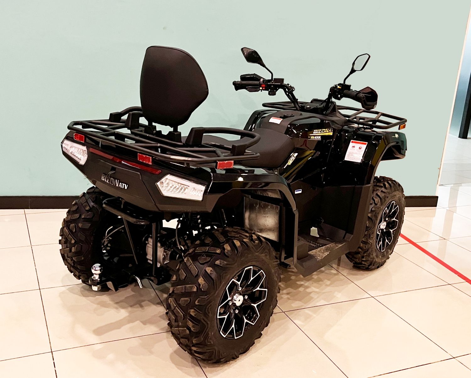 Квадрицикл Bizon YK450A EPS (ПТС) (Черный)