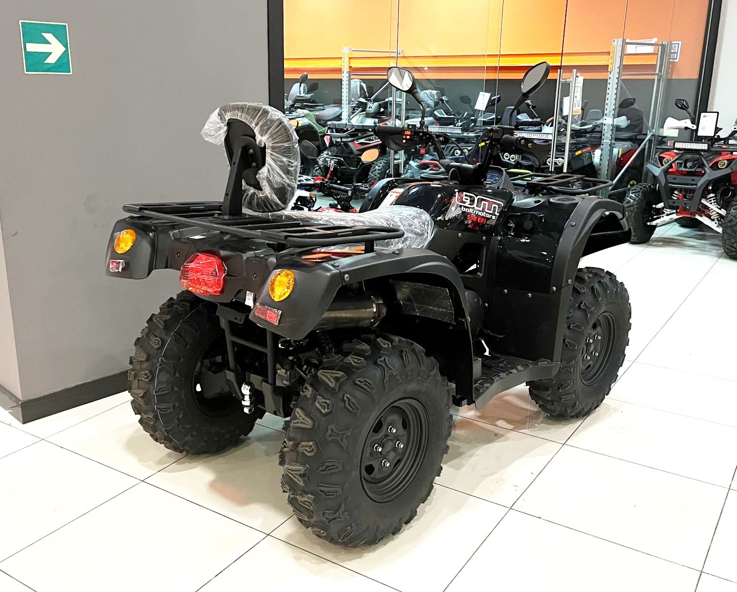 Квадрицикл Baltmotors Striker 500 EFI (Черный)