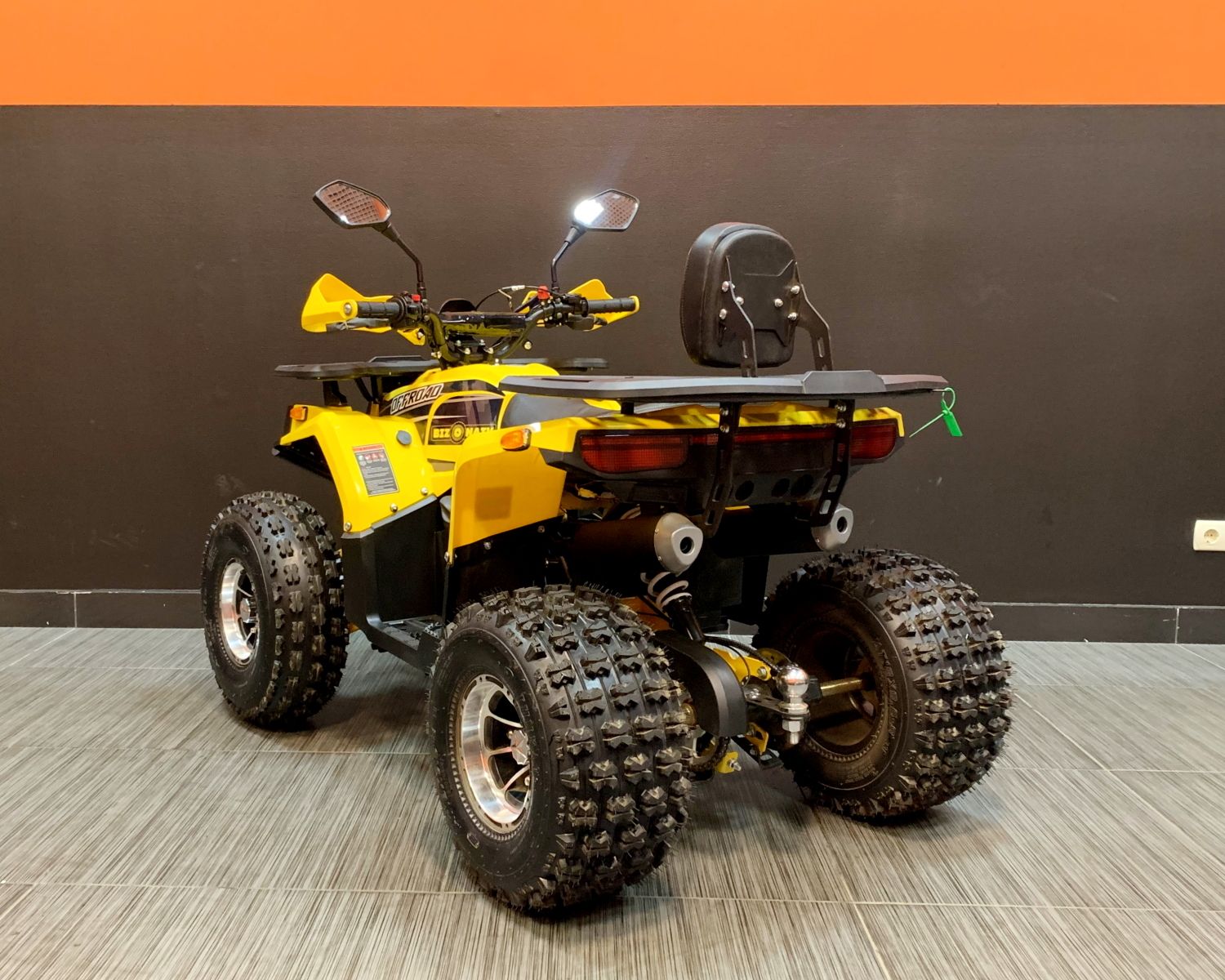 Квадроцикл Bison Forest 125 Lux (Желтый)