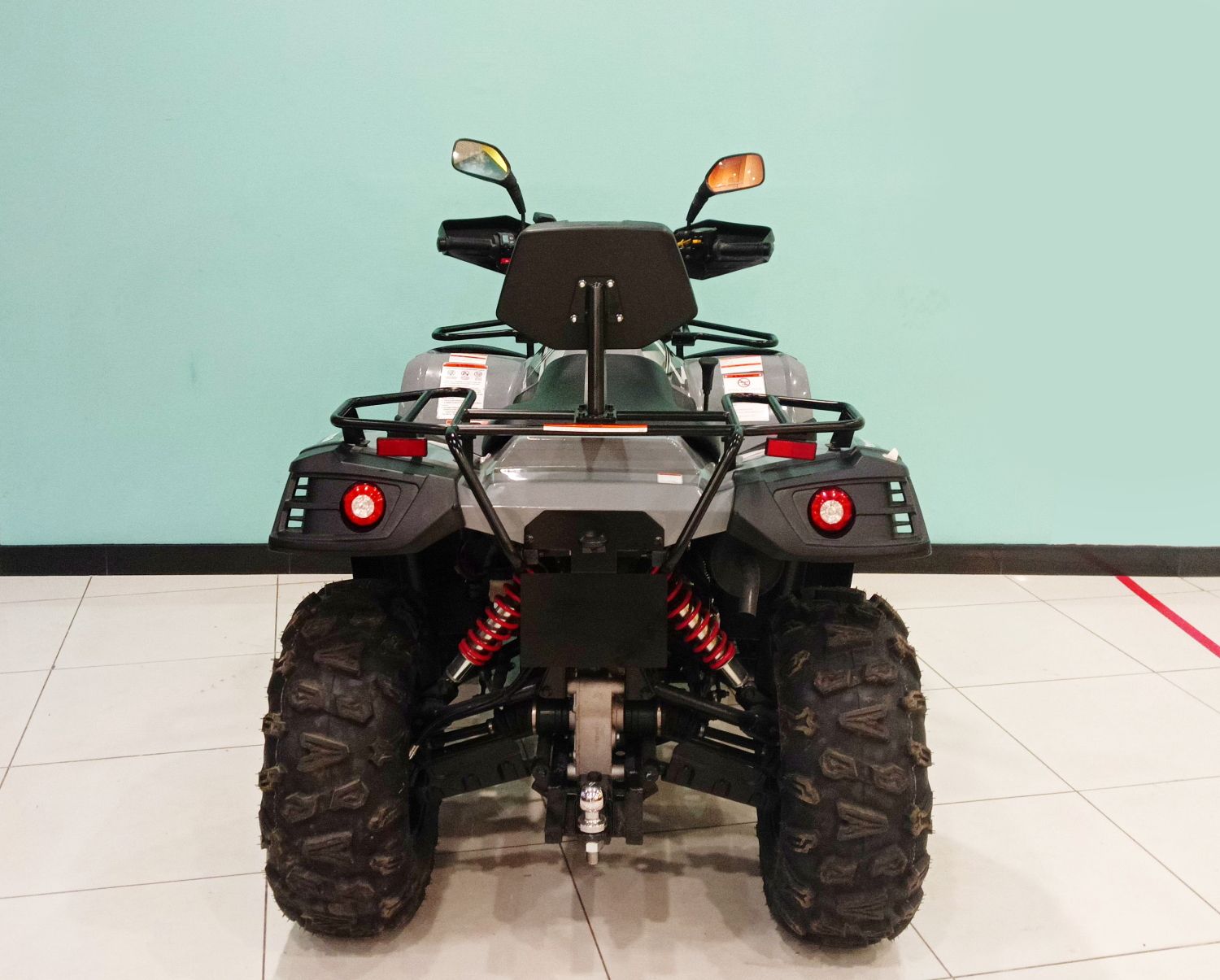 Квадроцикл Linhai-Yamaha D420 PROMAX EFI с ПСМ (Серый)