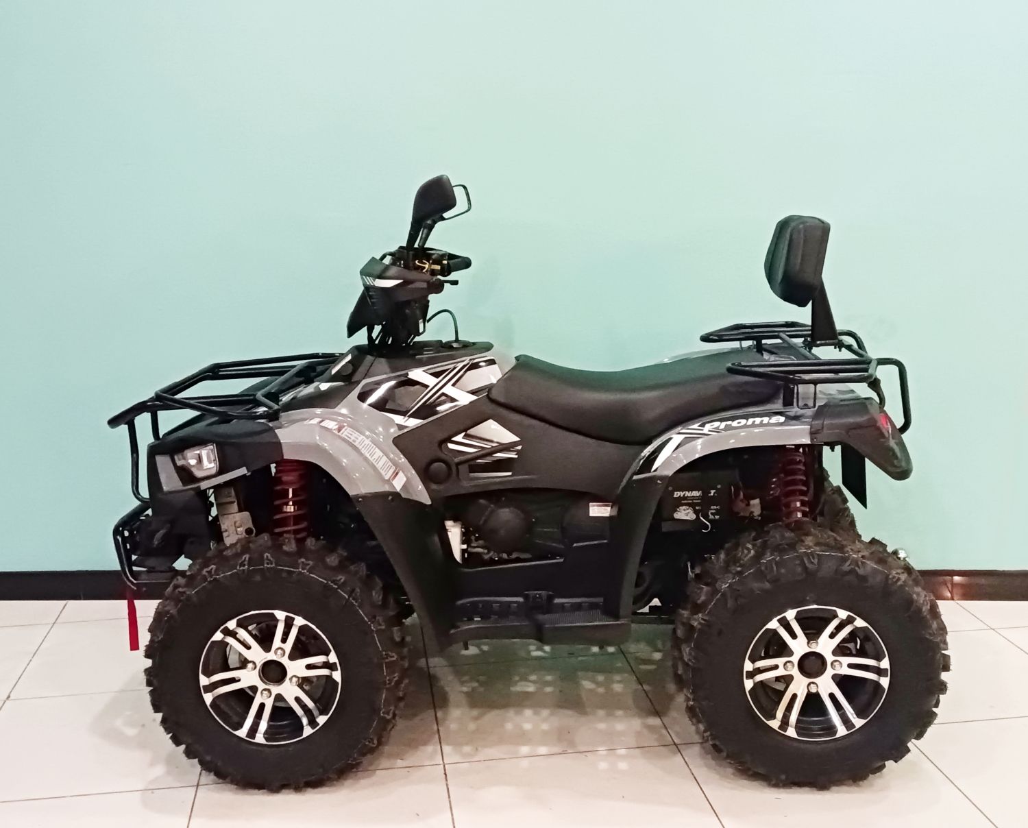 Квадроцикл Linhai-Yamaha D420 PROMAX EFI с ПСМ (Серый)