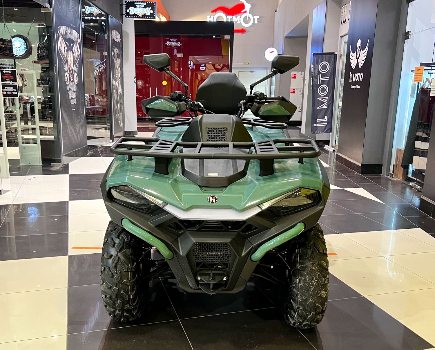 Квадроцикл Hisun GUARDIAN HS400ATV (Зеленый)