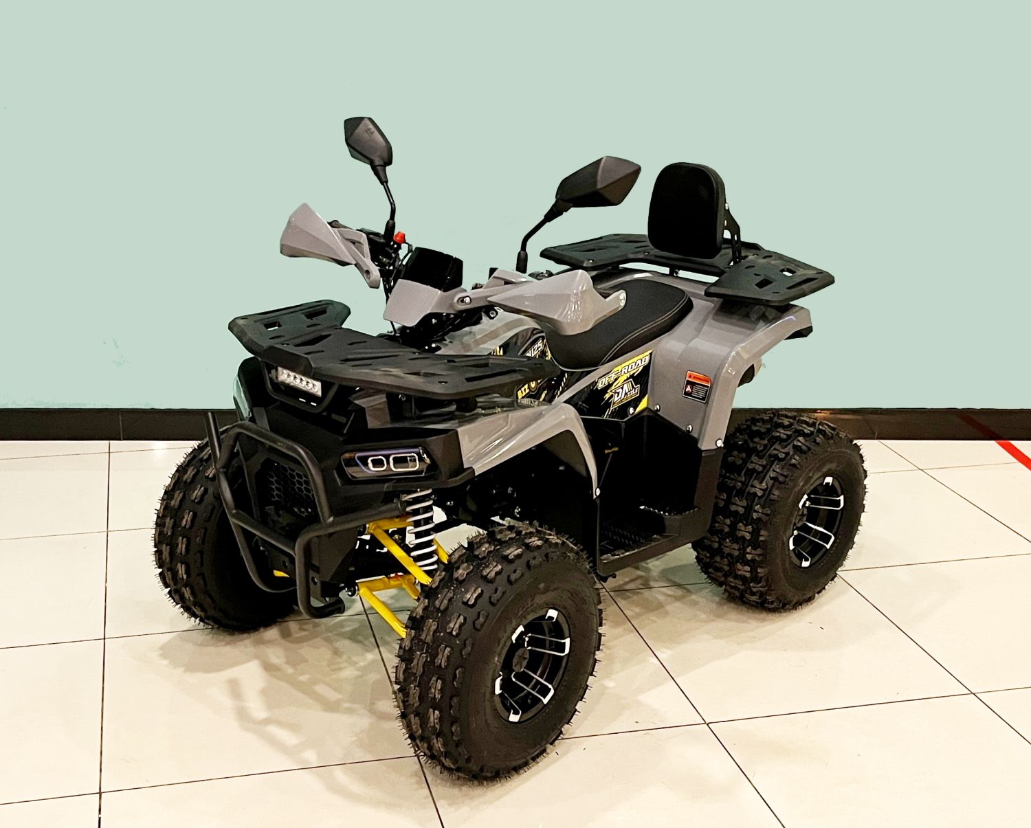 Квадроцикл Bison AFN 125 LUX (Серый)