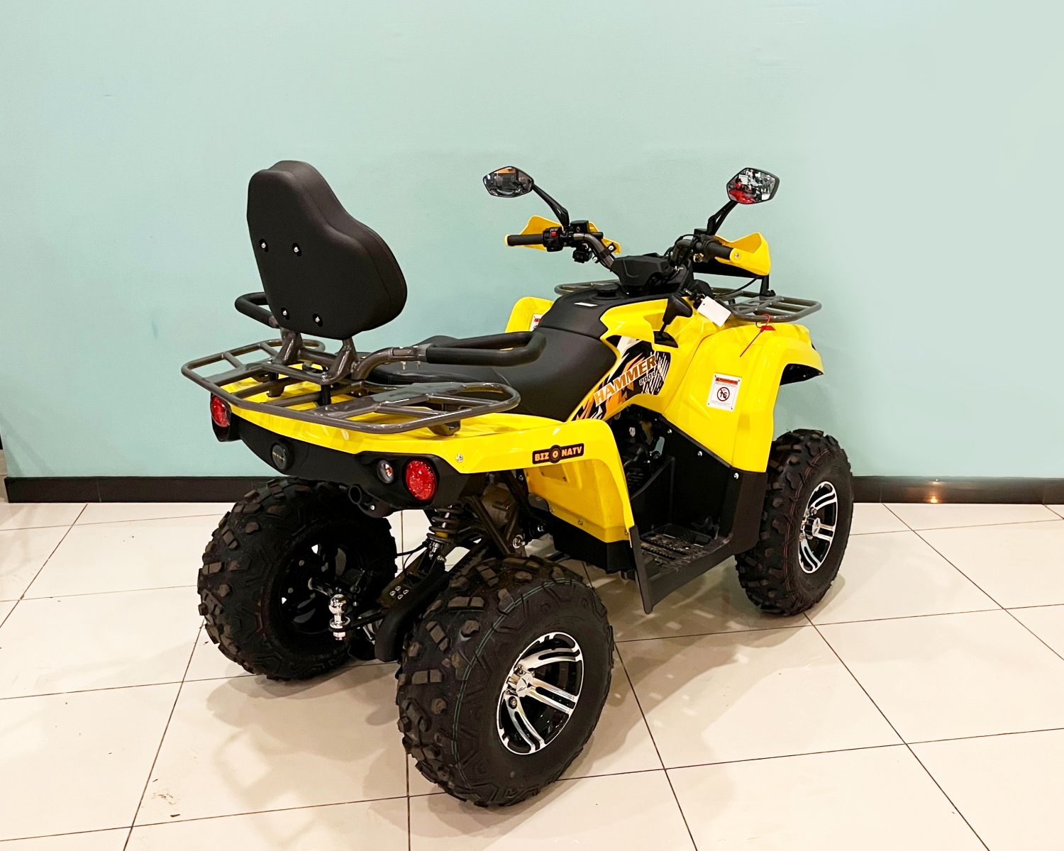 Квадроцикл Bison Hammer 200 Long Lux (Желтый)