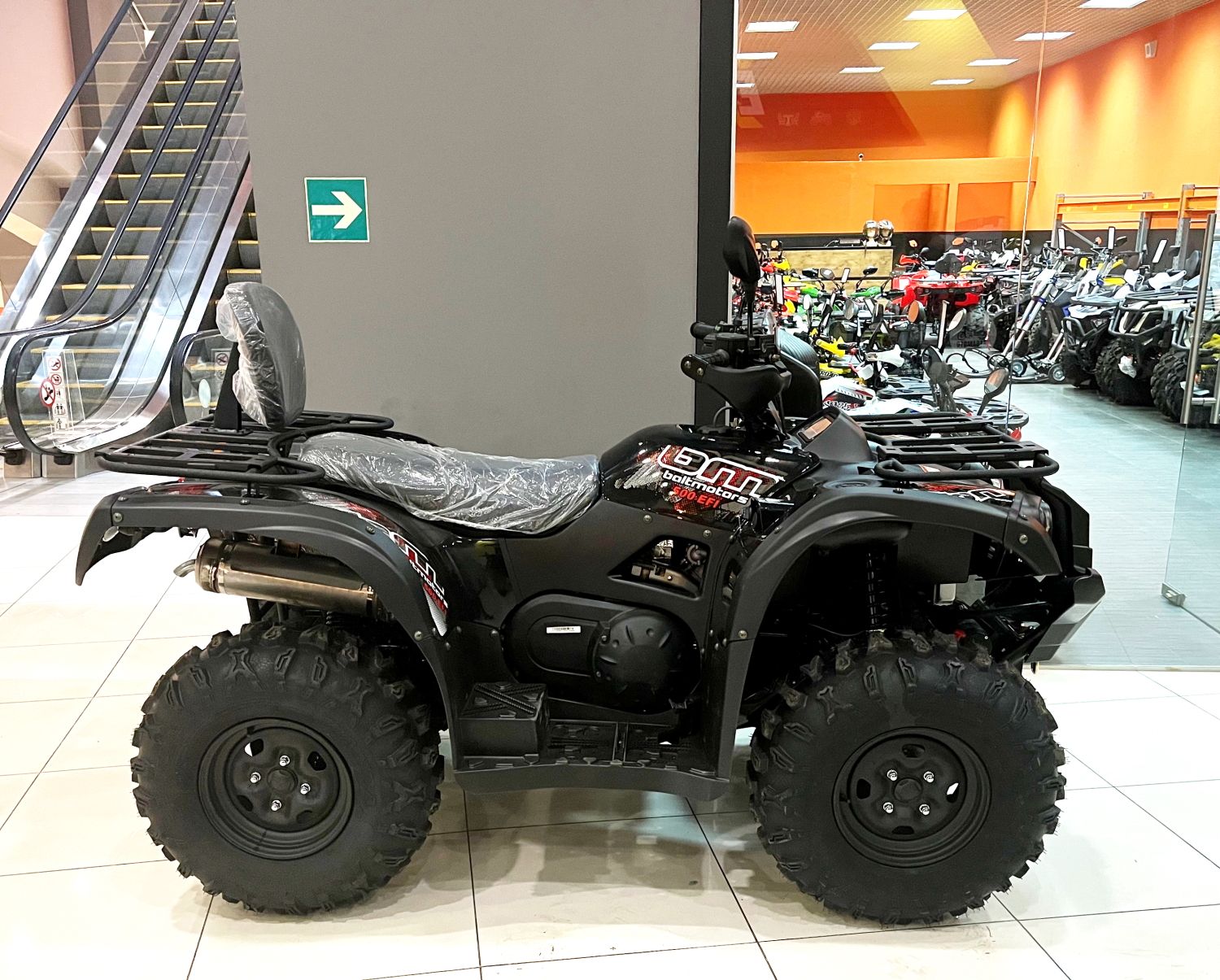 Квадрицикл Baltmotors Striker 500 EFI (Черный)