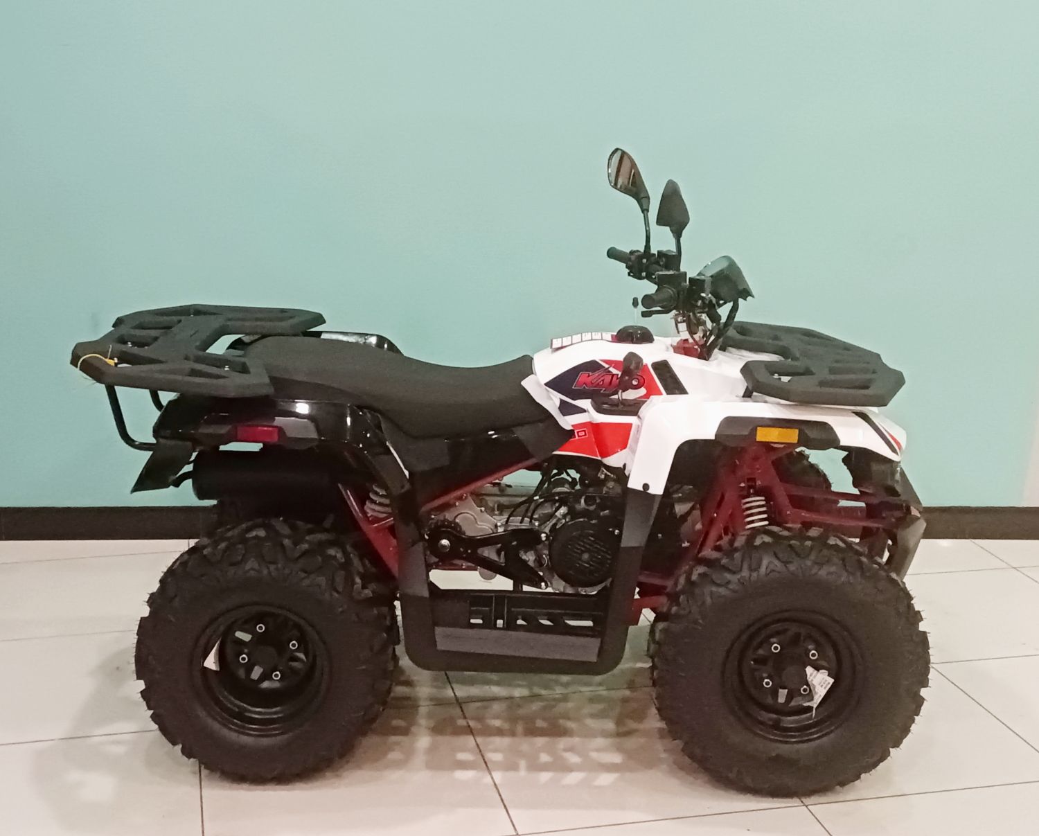 Квадроцикл KAYO AU180 (Черно-белый)