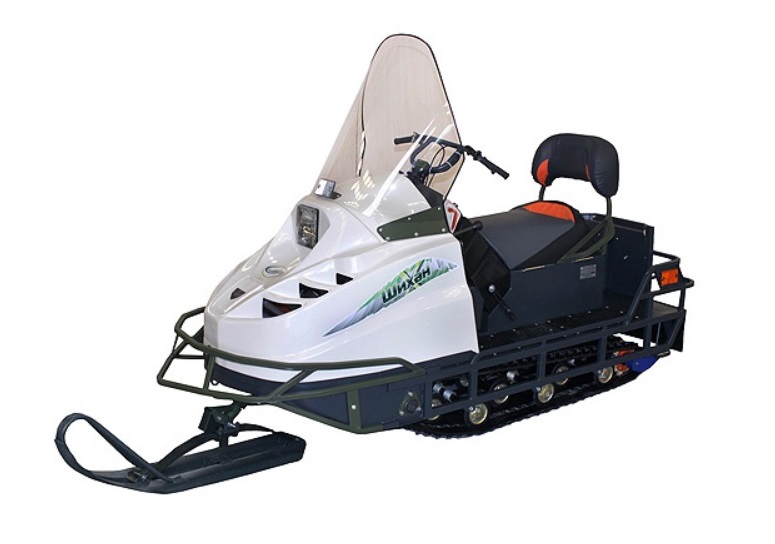 Снегоход ШИХАН К-1Е "ЯВТ-640" (34 л.с.) (Белый)