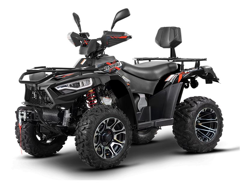 Квадроцикл Linhai-Yamaha P320 Promax с ПСМ (Черный)