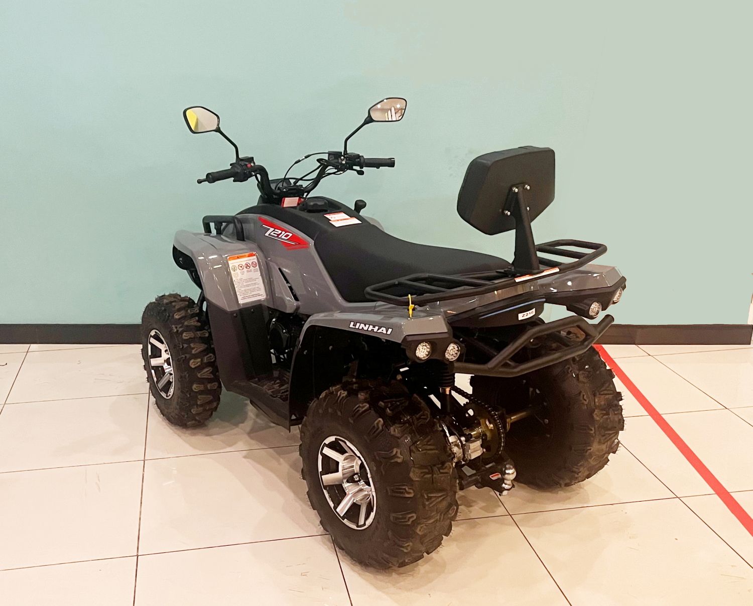 Квадроцикл Linhai-Yamaha Z210 (Серый)