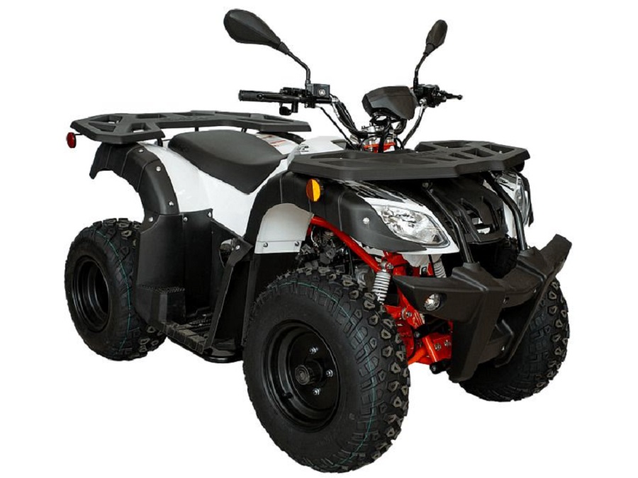 Квадроцикл KAYO AU150 CVT (Бело-черный)