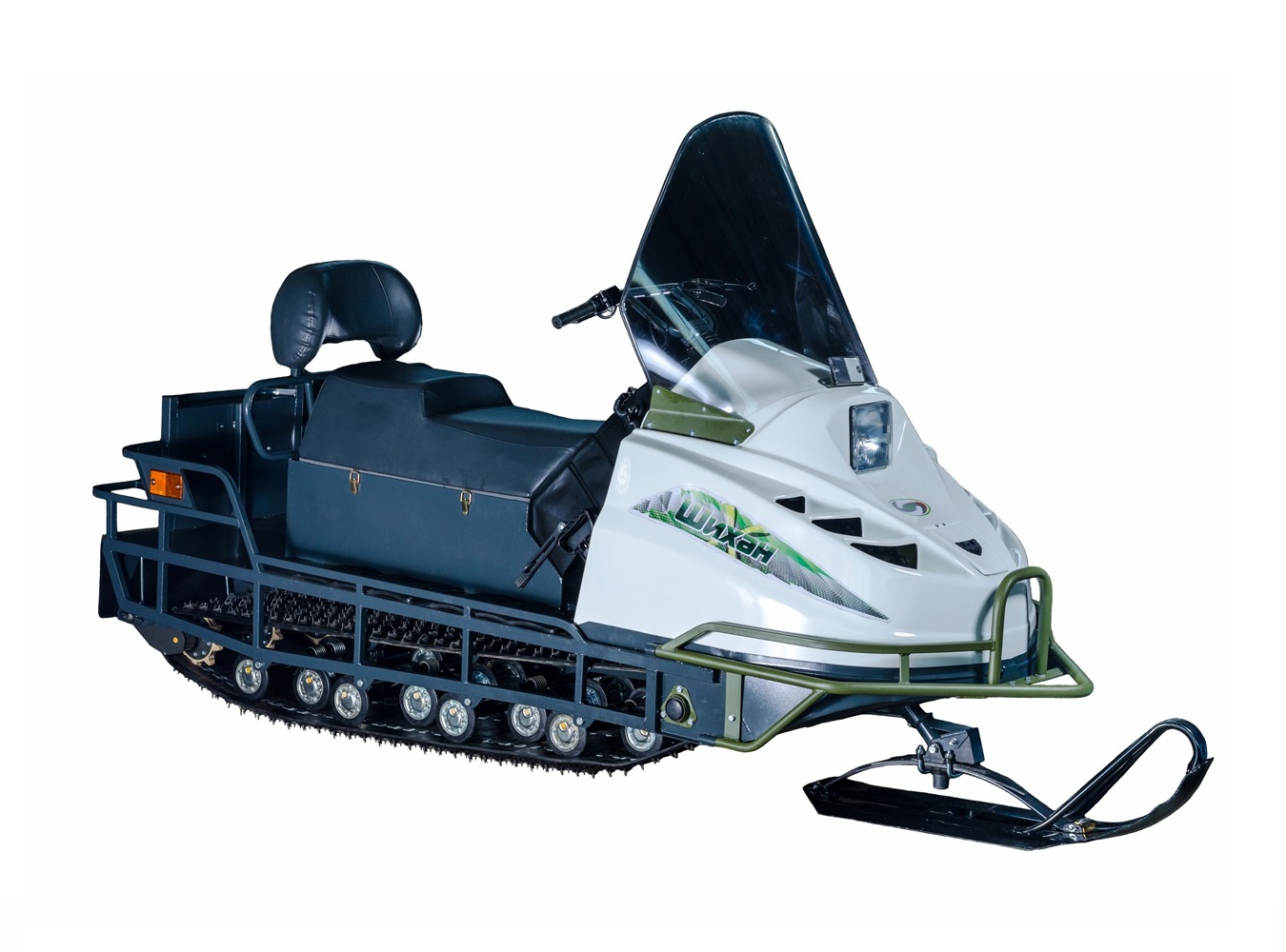 Снегоход ШИХАН Д-2Е "ЯВТ-640" (34 л.с.) (Белый)