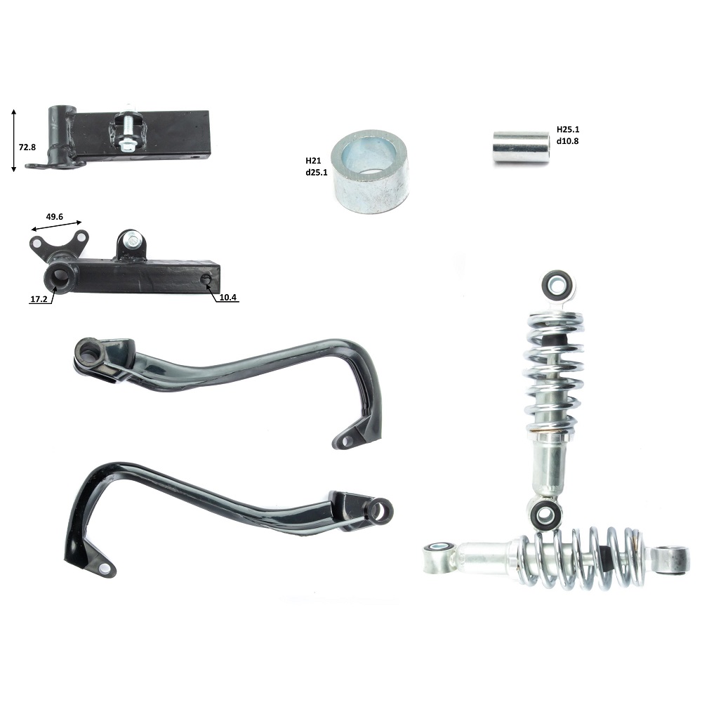 купить Зимний комплект для квадроциклов ATV 125/110 (лыжи + гусеницы)