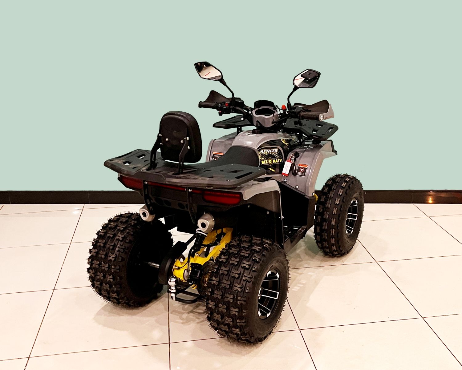 Квадроцикл Bison AFN 125 LUX (Серый)