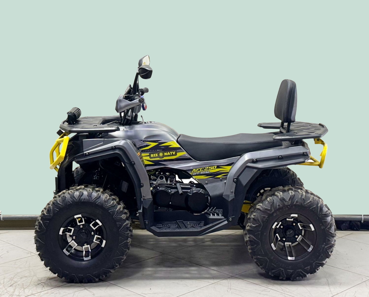 Квадроцикл Bison ATV 250F LUX (Серый)